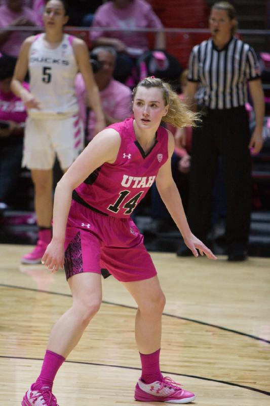 2017-02-17 18:13:34 ** Basketball, Oregon, Paige Crozon, Utah Utes, Women's Basketball ** 