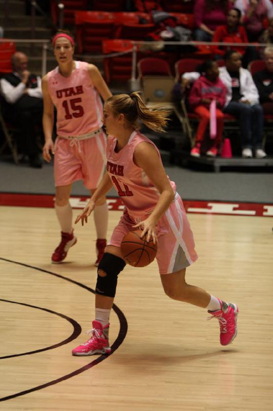 2013-02-08 19:55:28 ** Basketball, Michelle Plouffe, Oregon, Taryn Wicijowski, Utah Utes, Women's Basketball ** 