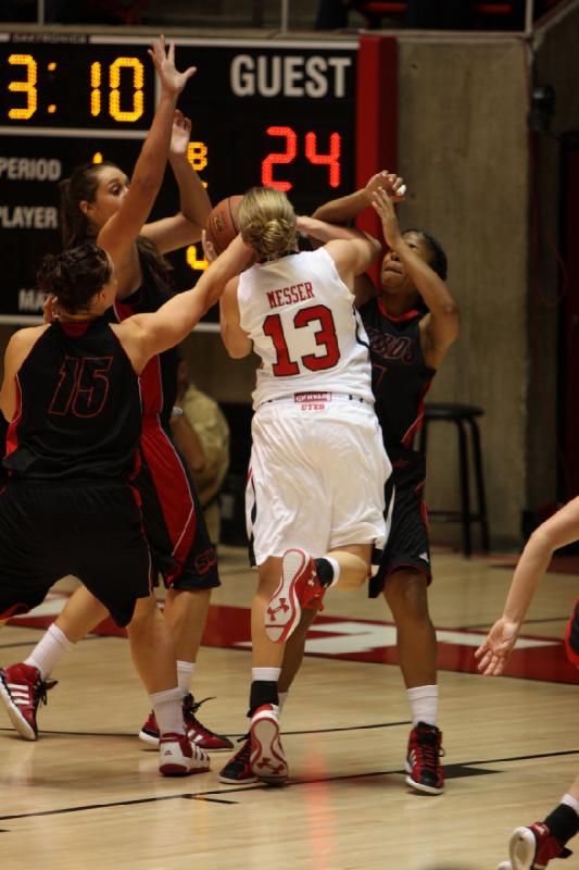 2011-11-13 16:31:27 ** Basketball, Damenbasketball, Rachel Messer, Southern Utah, Utah Utes ** 