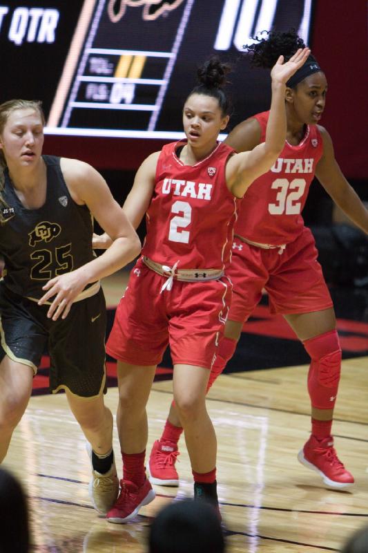 2018-02-01 19:22:43 ** Basketball, Colorado, Tanaeya Boclair, Tori Williams, Utah Utes, Women's Basketball ** 