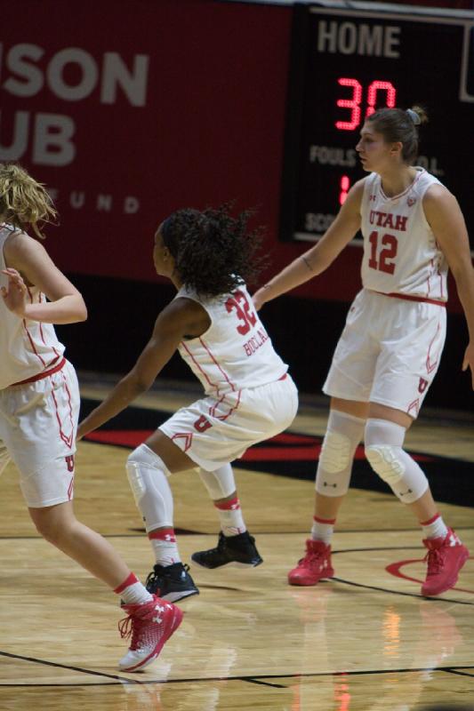 2017-01-28 13:30:53 ** Basketball, Colorado, Emily Potter, Megan Jacobs, Tanaeya Boclair, Utah Utes, Women's Basketball ** 