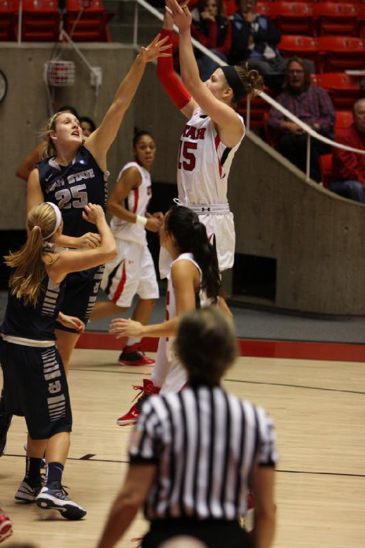 2012-11-27 20:24:34 ** Basketball, Danielle Rodriguez, Iwalani Rodrigues, Michelle Plouffe, Utah State, Utah Utes, Women's Basketball ** 