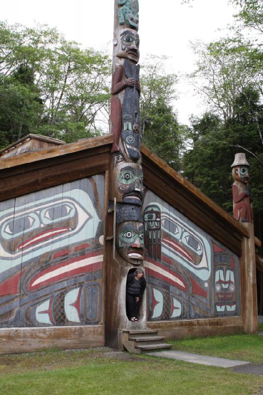 2012-06-19 09:44:49 ** Alaska, Cruise, Ketchikan, Totem Bight State Historic Park ** 