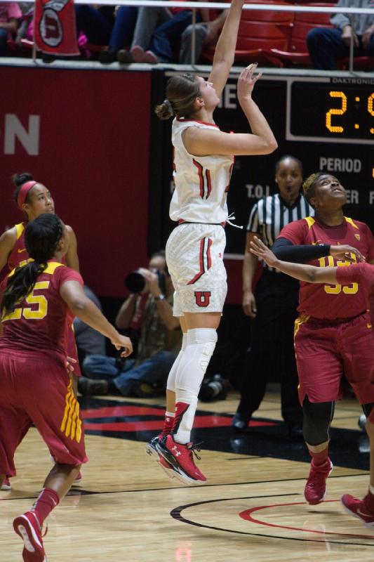 2016-01-29 19:36:41 ** Basketball, Damenbasketball, Emily Potter, USC, Utah Utes ** 