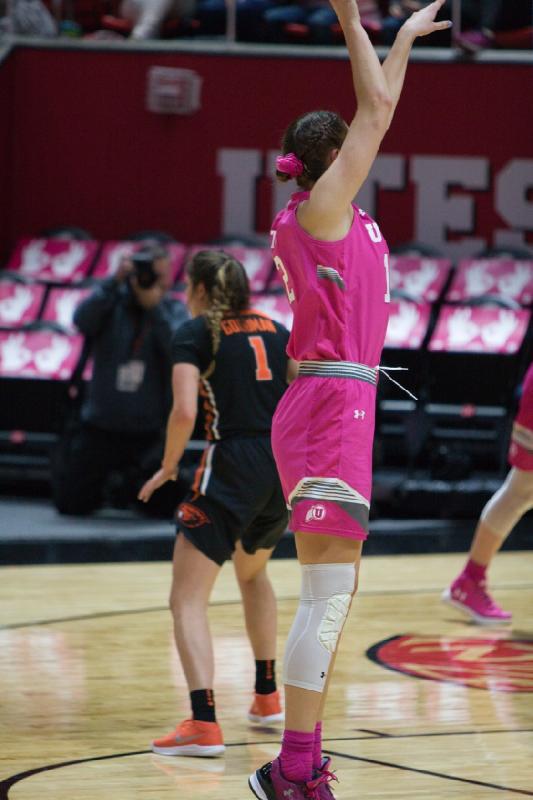 2018-01-26 18:31:37 ** Basketball, Damenbasketball, Emily Potter, Oregon State, Utah Utes ** 