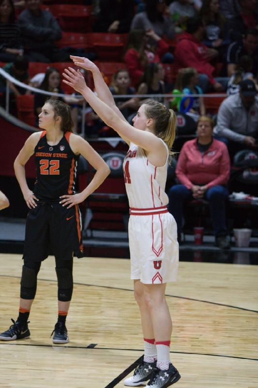 2017-02-19 15:27:39 ** Basketball, Damenbasketball, Oregon State, Paige Crozon, Utah Utes ** 