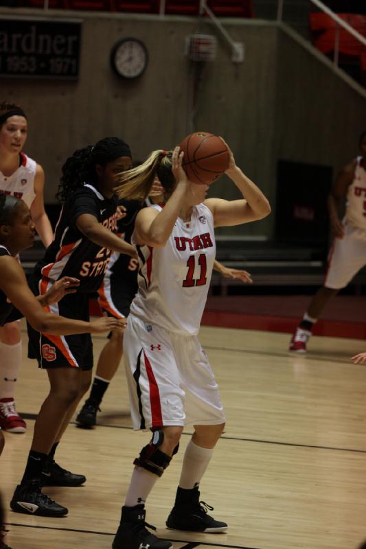 2012-03-01 19:59:07 ** Basketball, Cheyenne Wilson, Damenbasketball, Michelle Plouffe, Oregon State, Taryn Wicijowski, Utah Utes ** 