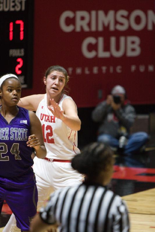 2016-12-17 13:26:11 ** Basketball, Emily Potter, Utah Utes, Weber State, Women's Basketball ** 