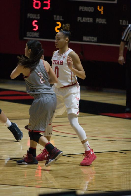 2016-11-30 20:33:49 ** Basketball, Damenbasketball, Kiana Moore, Southern Utah, Utah Utes ** 