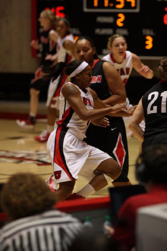 2010-12-20 20:00:52 ** Basketball, Diana Rolniak, Iwalani Rodrigues, Janita Badon, Southern Oregon, Utah Utes, Women's Basketball ** 