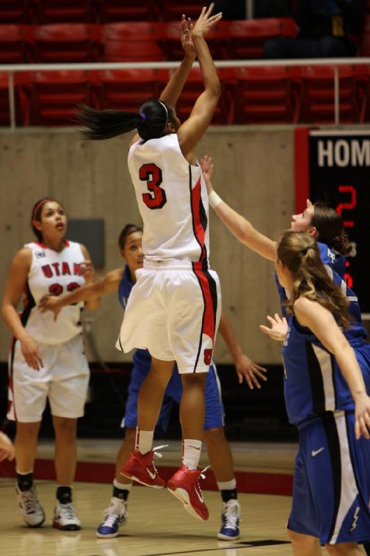 2011-01-05 19:35:21 ** Air Force, Basketball, Brittany Knighton, Damenbasketball, Iwalani Rodrigues, Utah Utes ** 