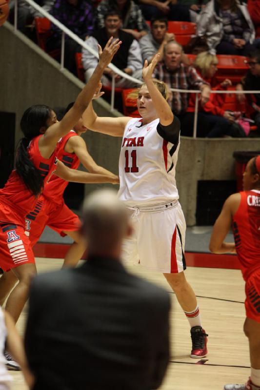 2013-01-18 20:33:22 ** Arizona, Basketball, Taryn Wicijowski, Utah Utes, Women's Basketball ** 