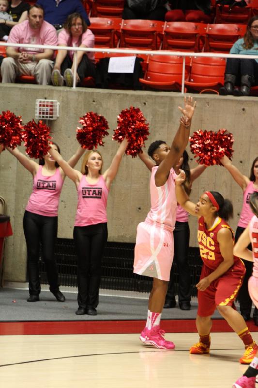 2014-02-27 19:38:20 ** Basketball, Cheyenne Wilson, Damenbasketball, USC, Utah Utes ** 