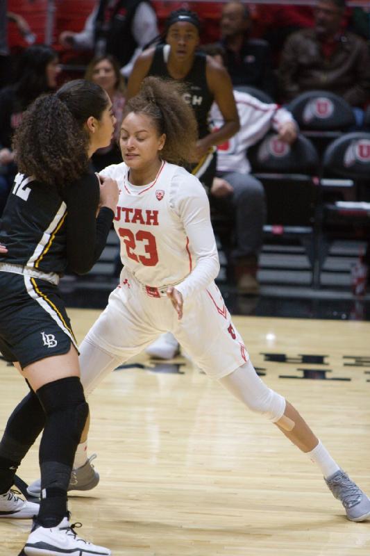 2018-11-16 19:07:57 ** Basketball, Damenbasketball, Daneesha Provo, Long Beach State, Utah Utes ** 