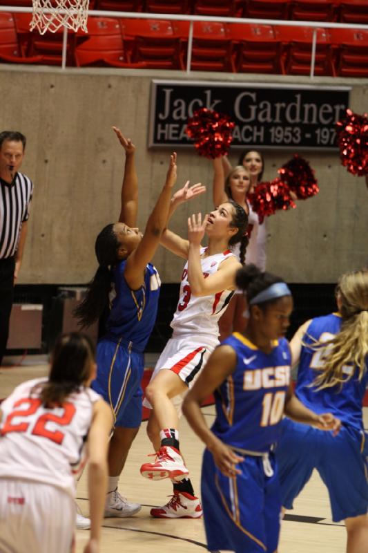 2013-12-30 20:29:36 ** Basketball, Damenbasketball, Danielle Rodriguez, Malia Nawahine, UC Santa Barbara, Utah Utes ** 