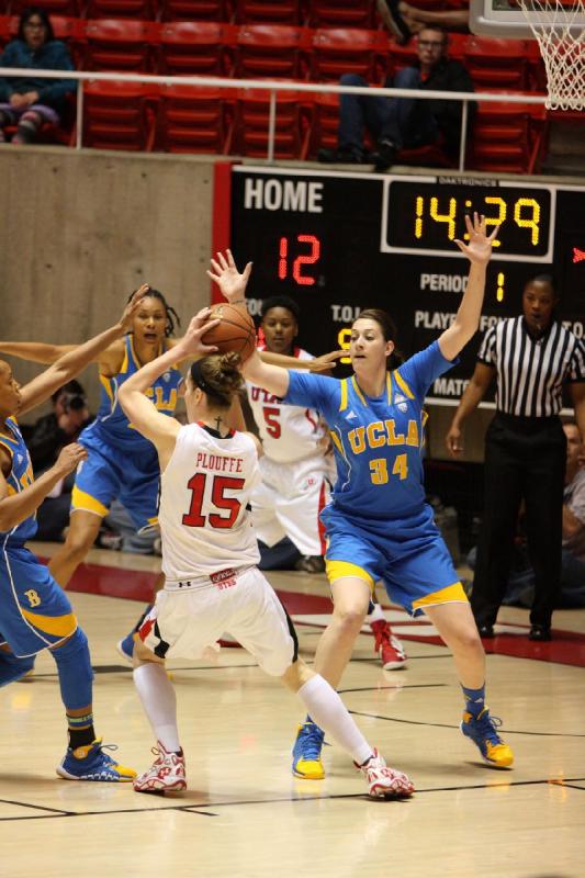 2014-03-02 14:15:26 ** Basketball, Cheyenne Wilson, Damenbasketball, Michelle Plouffe, UCLA, Utah Utes ** 