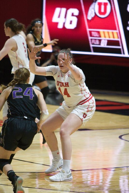 2019-02-22 20:05:47 ** Andrea Torres, Basketball, Megan Huff, Utah Utes, Washington, Women's Basketball ** 