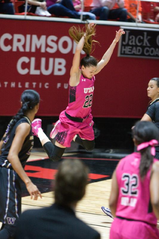 2015-02-13 20:11:06 ** Basketball, Damenbasketball, Danielle Rodriguez, Tanaeya Boclair, Utah Utes, Washington ** 