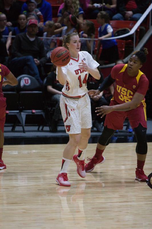 2016-01-29 19:02:25 ** Basketball, Damenbasketball, Paige Crozon, USC, Utah Utes ** 