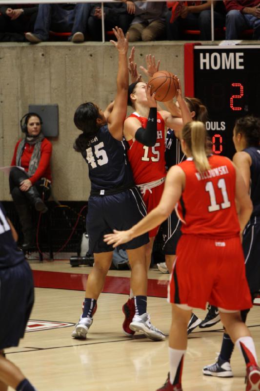 2012-12-08 15:06:18 ** Basketball, BYU, Michelle Plouffe, Taryn Wicijowski, Utah Utes, Women's Basketball ** 