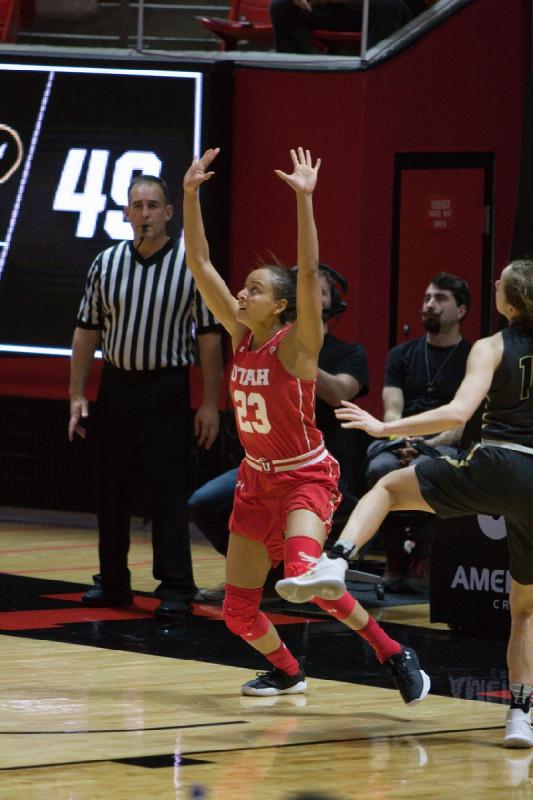 2018-02-01 20:23:08 ** Basketball, Colorado, Daneesha Provo, Utah Utes, Women's Basketball ** 