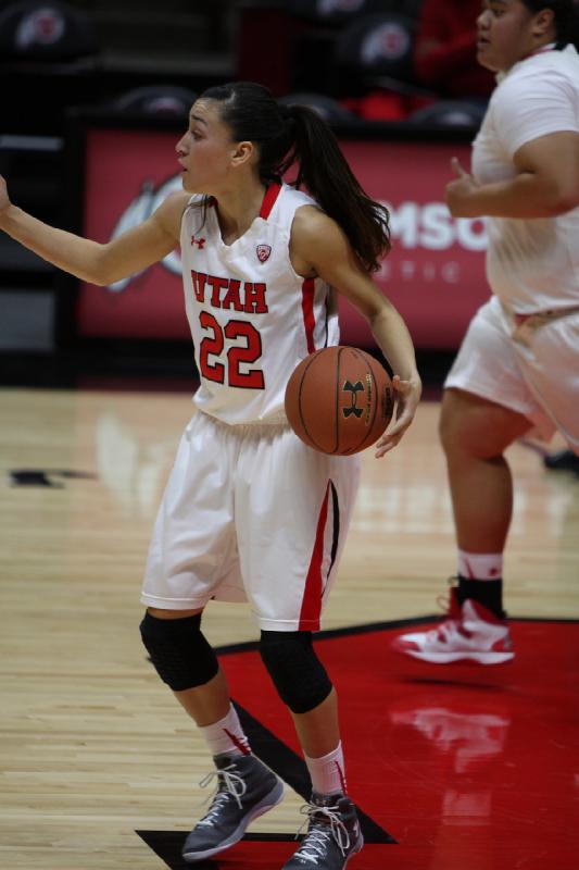 2014-11-05 20:18:56 ** Alaska Anchorage, Basketball, Damenbasketball, Danielle Rodriguez, Joeseta Fatuesi, Utah Utes ** 