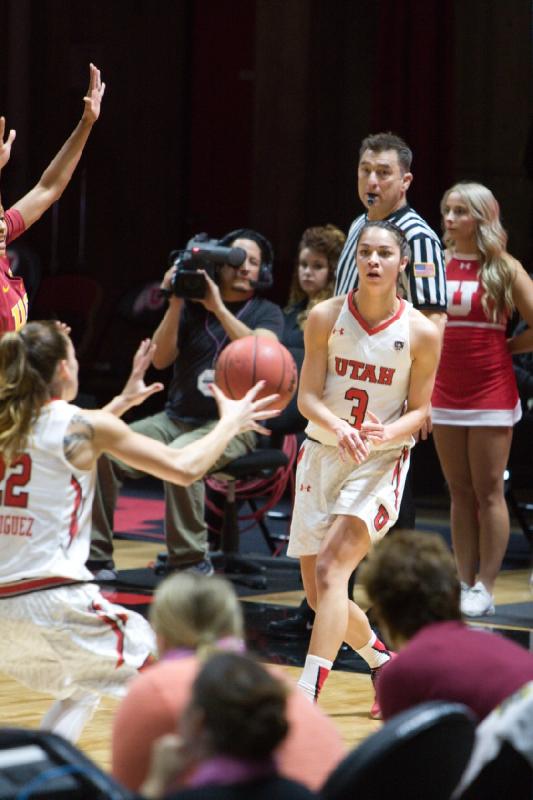 2016-01-29 19:31:19 ** Basketball, Damenbasketball, Danielle Rodriguez, Malia Nawahine, USC, Utah Utes ** 