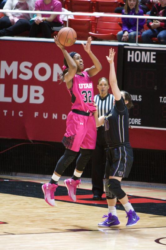 2015-02-13 19:04:06 ** Basketball, Damenbasketball, Tanaeya Boclair, Utah Utes, Washington ** 