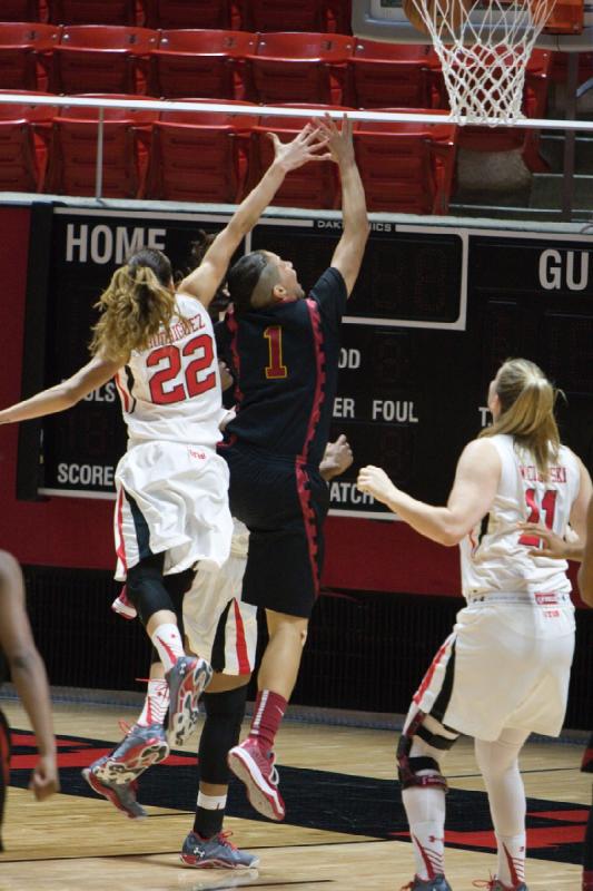 2015-01-11 13:15:44 ** Basketball, Damenbasketball, Danielle Rodriguez, Taryn Wicijowski, USC, Utah Utes ** 