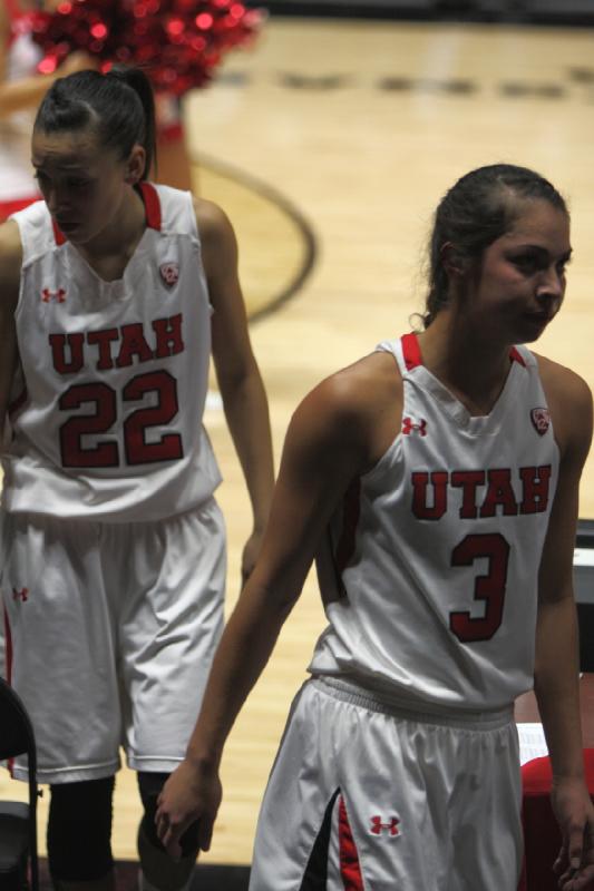 2014-11-05 19:45:09 ** Alaska Anchorage, Basketball, Damenbasketball, Danielle Rodriguez, Malia Nawahine, Utah Utes ** 