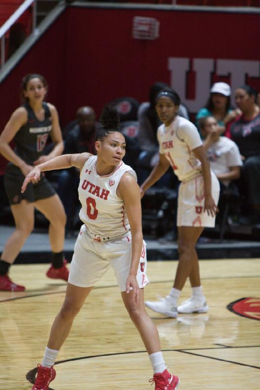 2019-02-24 13:03:47 ** Basketball, Damenbasketball, Erika Bean, Kiana Moore, Utah Utes, Washington State ** 