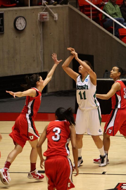 2011-03-19 16:41:20 ** Basketball, Chelsea Bridgewater, Ciera Dunbar, Iwalani Rodrigues, Notre Dame, Utah Utes, Women's Basketball ** 