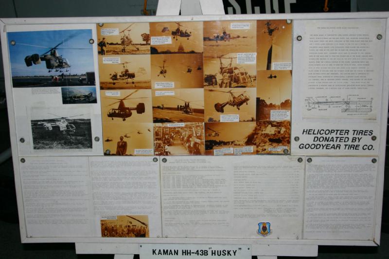 2007-04-08 14:08:34 ** Air Force, Hill AFB, Utah ** Description of the Kaman HH-43B 'Husky'.