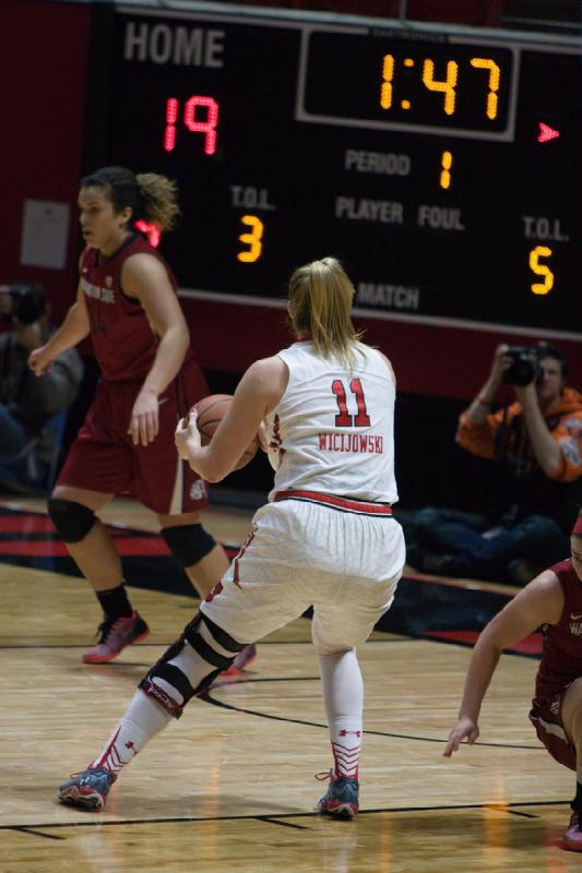 2015-02-15 12:39:32 ** Basketball, Taryn Wicijowski, Utah Utes, Washington State, Women's Basketball ** 