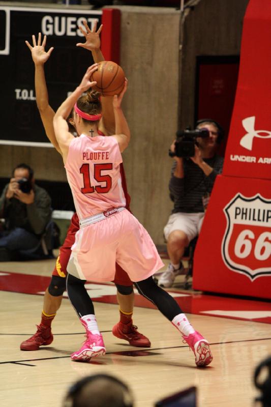 2014-02-27 19:22:35 ** Basketball, Damenbasketball, Michelle Plouffe, USC, Utah Utes ** 