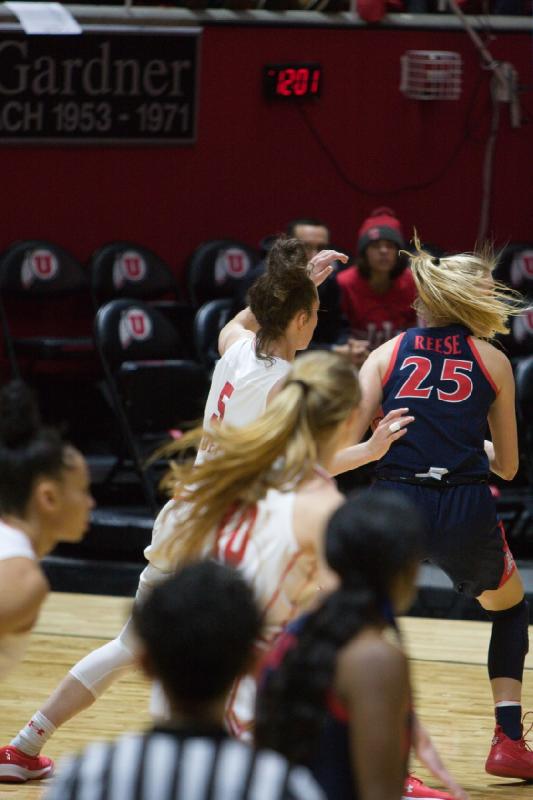 2019-01-06 12:01:55 ** Arizona, Basketball, Damenbasketball, Dru Gylten, Kiana Moore, Megan Huff, Utah Utes ** 