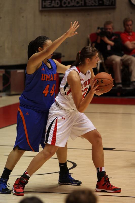 2013-11-01 18:39:42 ** Basketball, Damenbasketball, Emily Potter, University of Mary, Utah Utes ** 