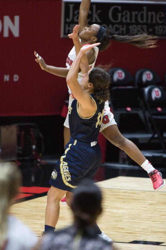 2015-12-29 20:17:13 ** Basketball, Gabrielle Bowie, UC Davis, Utah Utes, Women's Basketball ** 