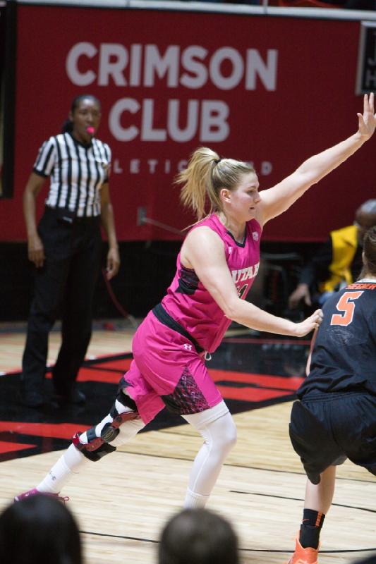 2015-02-22 12:33:11 ** Basketball, Damenbasketball, Oregon State, Taryn Wicijowski, Utah Utes ** 