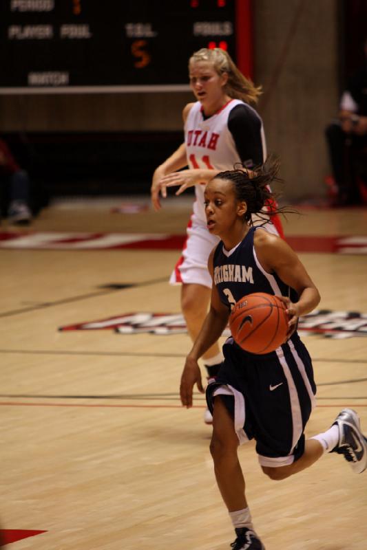 2010-01-30 15:17:10 ** Basketball, BYU, Damenbasketball, Taryn Wicijowski, Utah Utes ** 