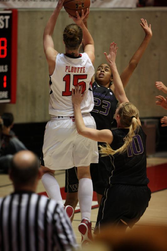 2013-02-22 18:57:50 ** Basketball, Damenbasketball, Michelle Plouffe, Utah Utes, Washington ** 