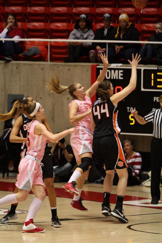 2013-02-10 13:12:56 ** Basketball, Damenbasketball, Michelle Plouffe, Oregon State, Taryn Wicijowski, Utah Utes ** 