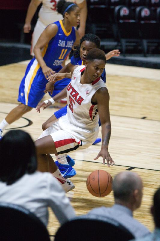 2014-11-14 18:34:11 ** Basketball, Cheyenne Wilson, Damenbasketball, San Jose State, Utah Utes ** 