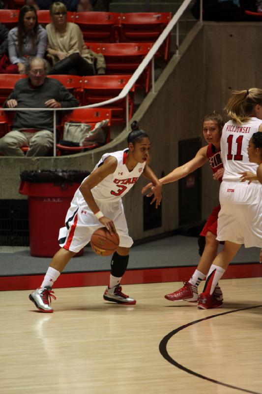 2012-11-13 19:16:14 ** Basketball, Damenbasketball, Iwalani Rodrigues, Southern Utah, Taryn Wicijowski, Utah Utes ** 