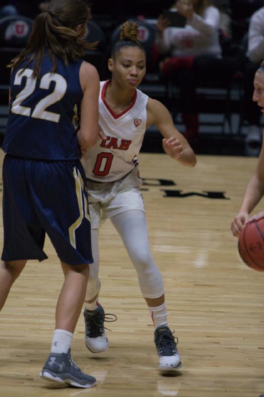 2016-11-03 11:13:29 ** Basketball, Damenbasketball, Kiana Moore, South Dakota School of Mines & Technology, Utah Utes ** 