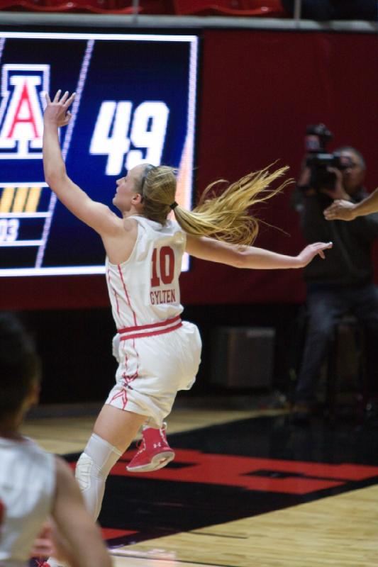 2019-01-06 13:27:22 ** Arizona, Basketball, Damenbasketball, Dru Gylten, Kiana Moore, Utah Utes ** 