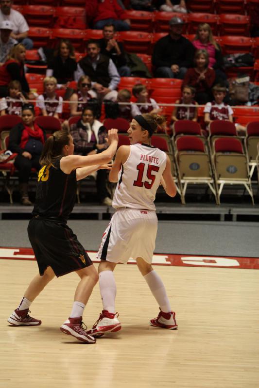 2013-01-20 16:04:00 ** Arizona State, Basketball, Michelle Plouffe, Utah Utes, Women's Basketball ** 