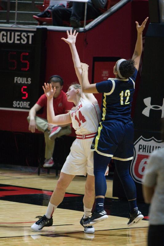 2016-12-21 15:33:35 ** Basketball, Northern Arizona, Paige Crozon, Utah Utes, Women's Basketball ** 