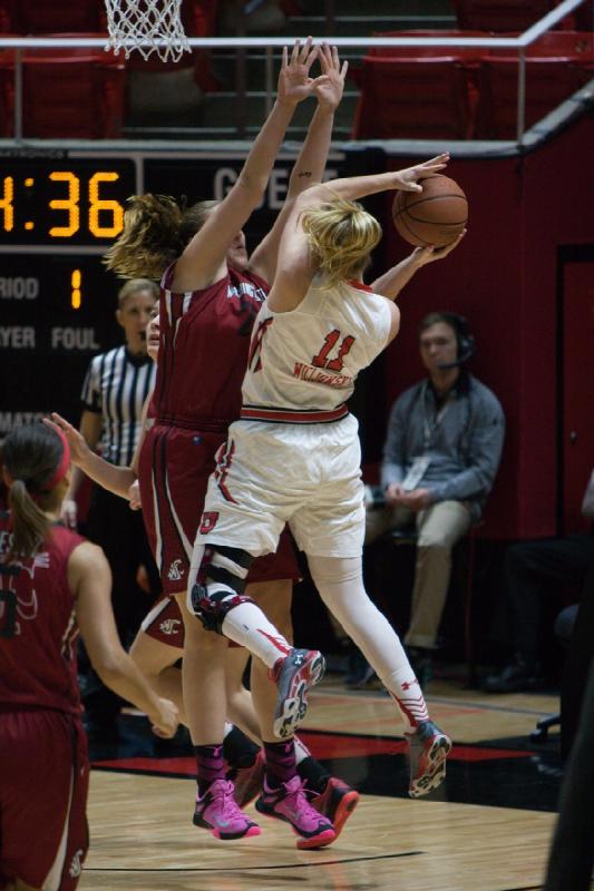 2015-02-15 12:10:35 ** Basketball, Damenbasketball, Taryn Wicijowski, Utah Utes, Washington State ** 