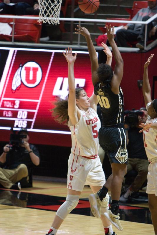 2017-11-20 20:10:43 ** Basketball, Erika Bean, Megan Huff, Purdue, Utah Utes, Women's Basketball ** 